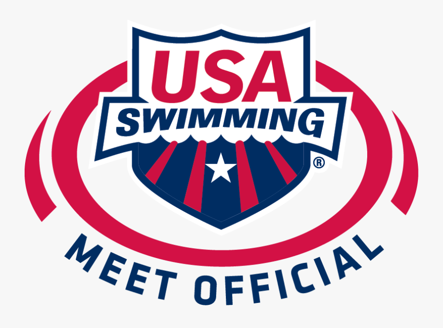 Usa Swimming Meet Official, Transparent Clipart