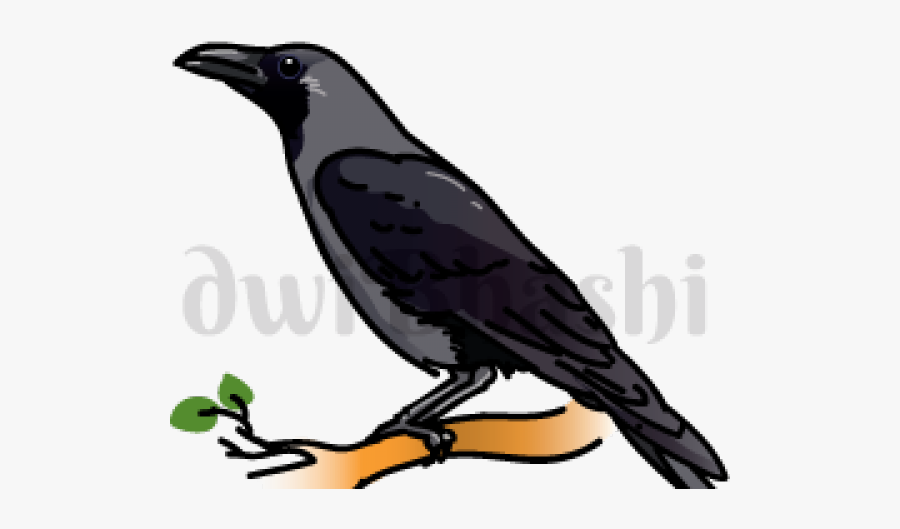 Banner Library Stock Crow Clipart Primitive - Crow Image Clip Art, Transparent Clipart