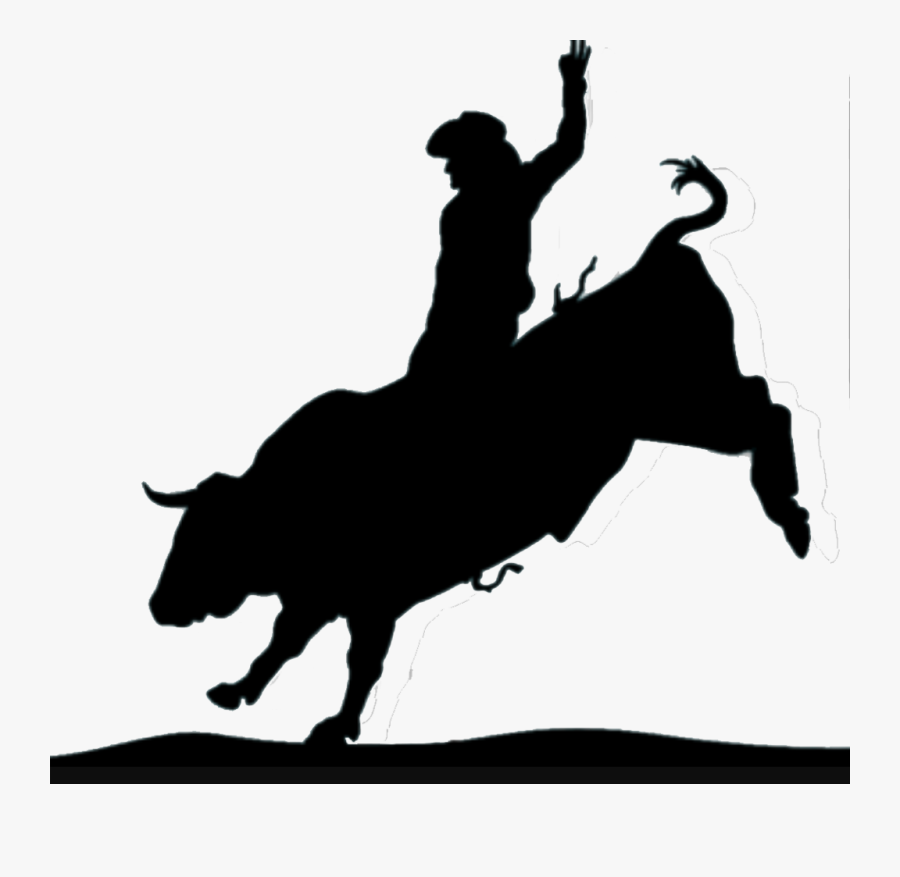 Bull Rider Your Way Custom Decals And Tees - Bull Rider Clip Art, Transparent Clipart