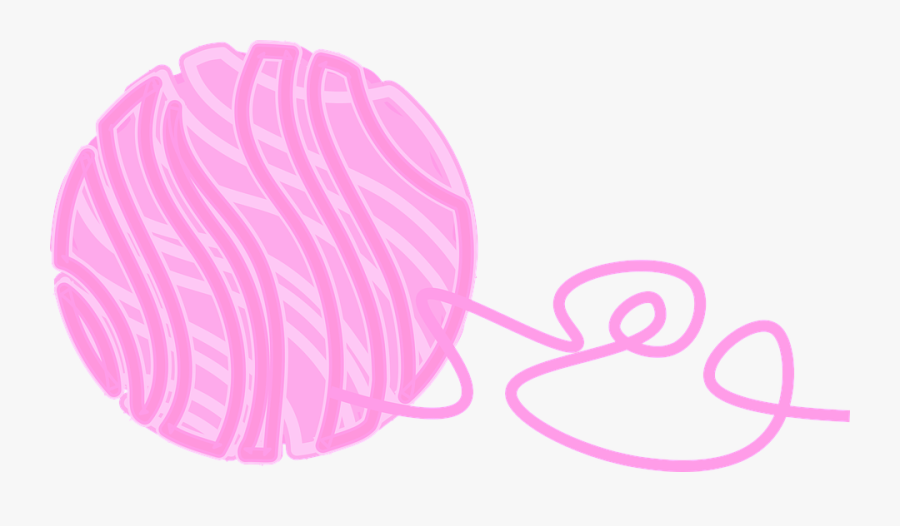 Graphic, Ball Of Yarn, Yarn, Knitting, Crochet, String - Crochet Yarn Png, Transparent Clipart