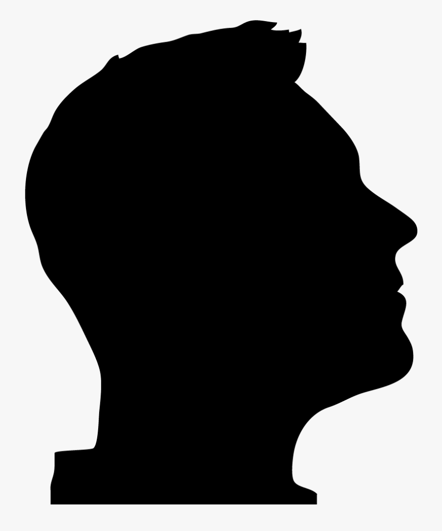 Baptism Sprinkling, Pouring, Or Immersion - Man Face Silhouette Png, Transparent Clipart