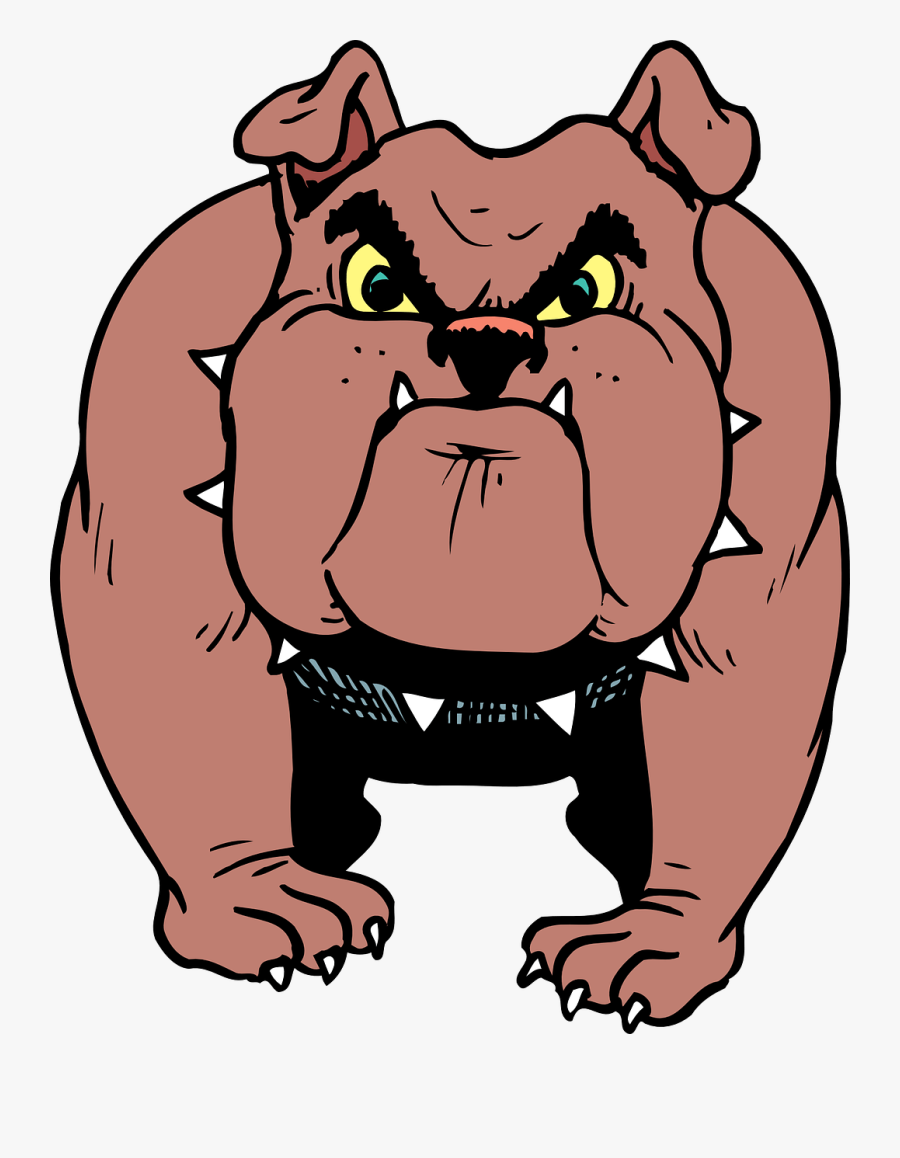 English Bulldog Clipart At Getdrawings - Angry Dog Clipart Png, Transparent Clipart