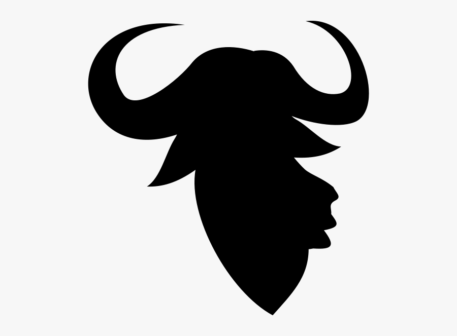 Bull Head Silhouette Svg Clip Arts - Logos Vaquero Nuevos De Cachos Ya Caballo, Transparent Clipart