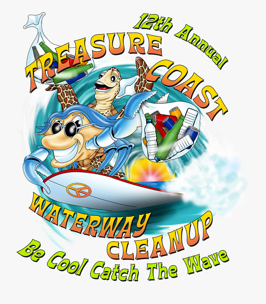 12th Annual Treasure Coast Waterway Cleanup, Transparent Clipart