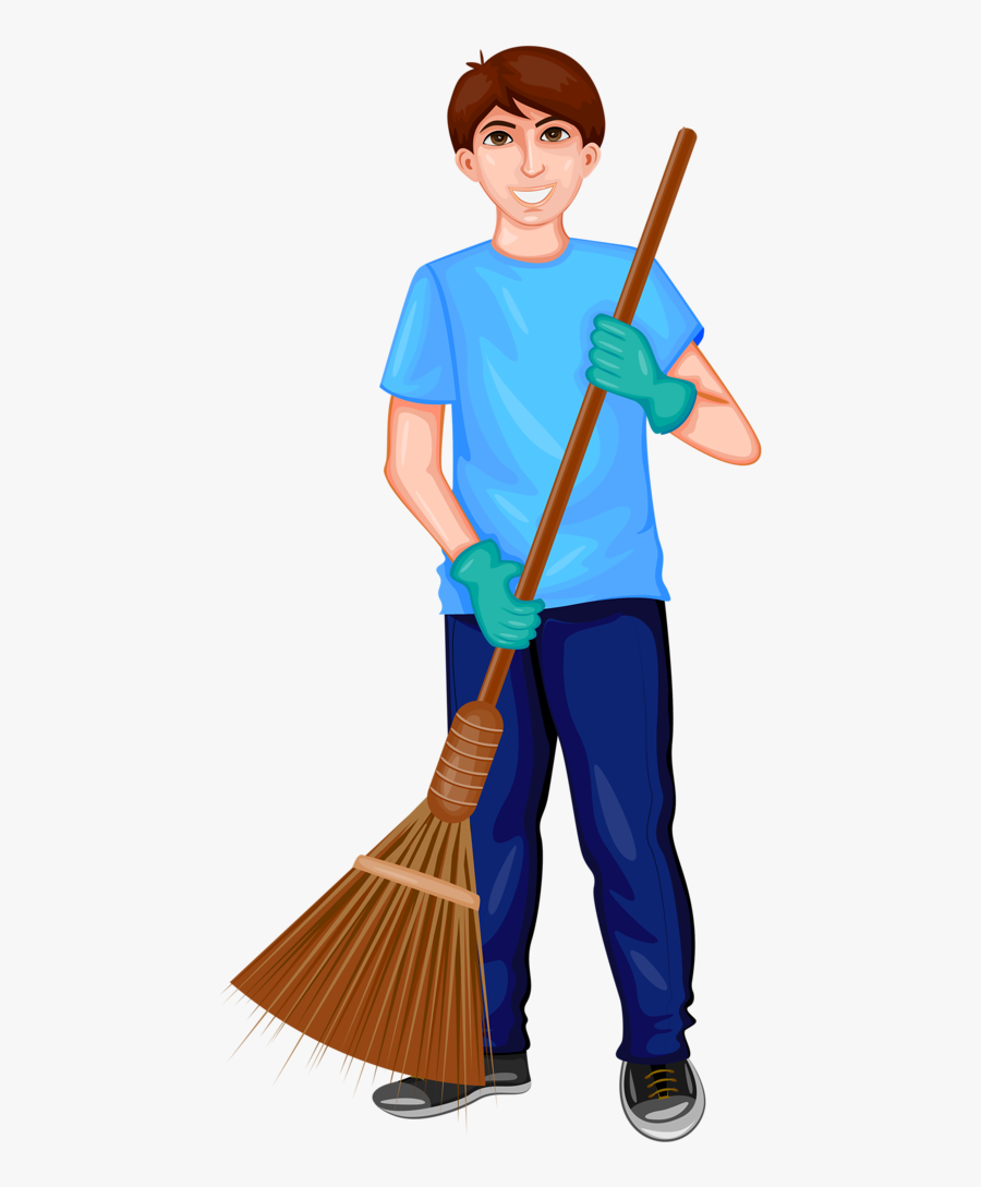 Broom, Transparent Clipart