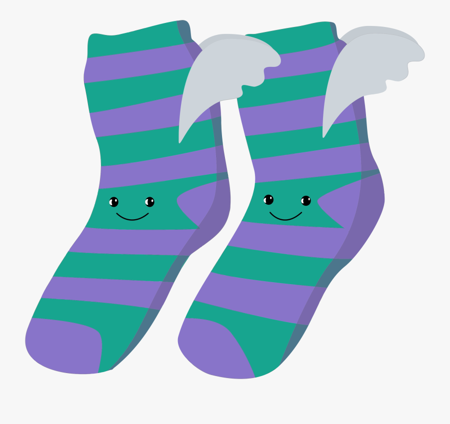 Anthropomorphic Winged Socks - جوارب Clipart , Free Transparent Clipart ...