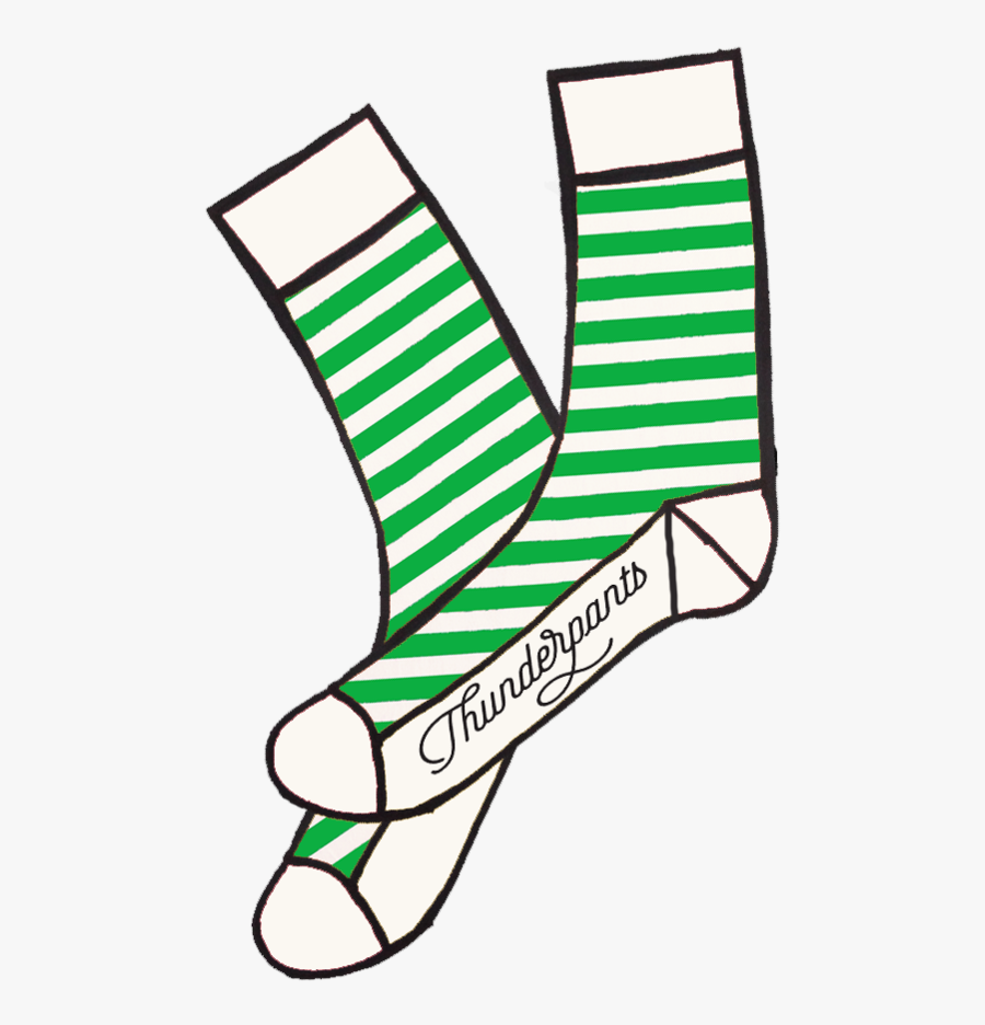 Socks Stripe Last Pair - Stripe Socks Clip Art, Transparent Clipart
