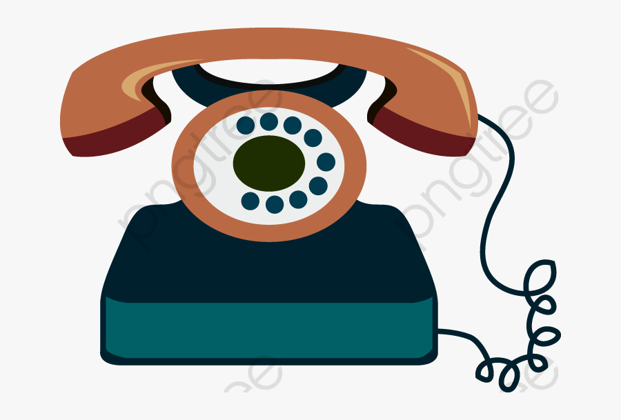 Telephone Clipart Cartoon, Transparent Clipart