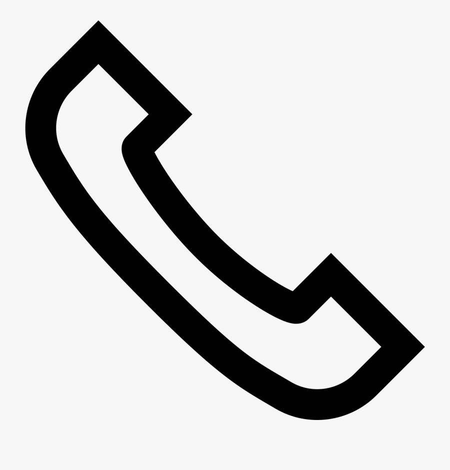 Transparent Telephone Clip Art - Phone Free Icon Svg, Transparent Clipart