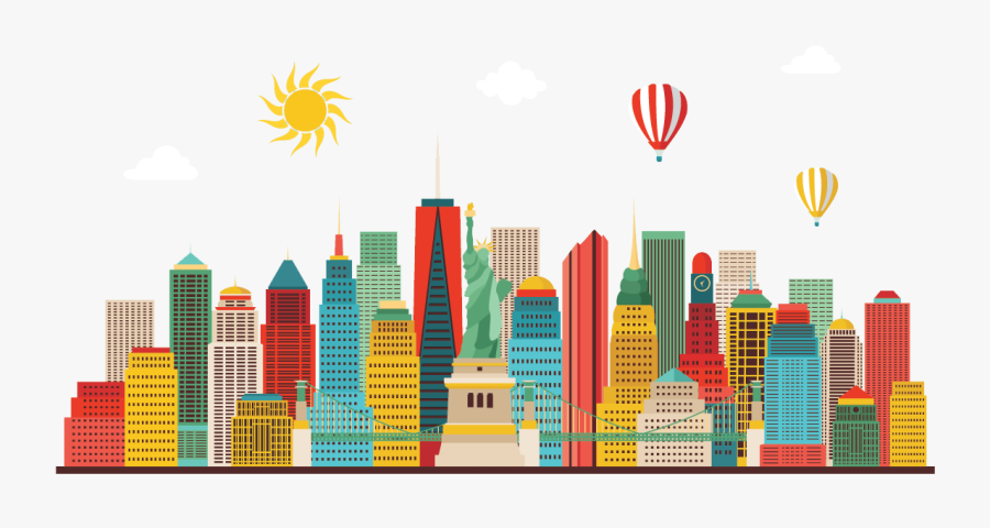 City Png Graphic, Transparent Clipart