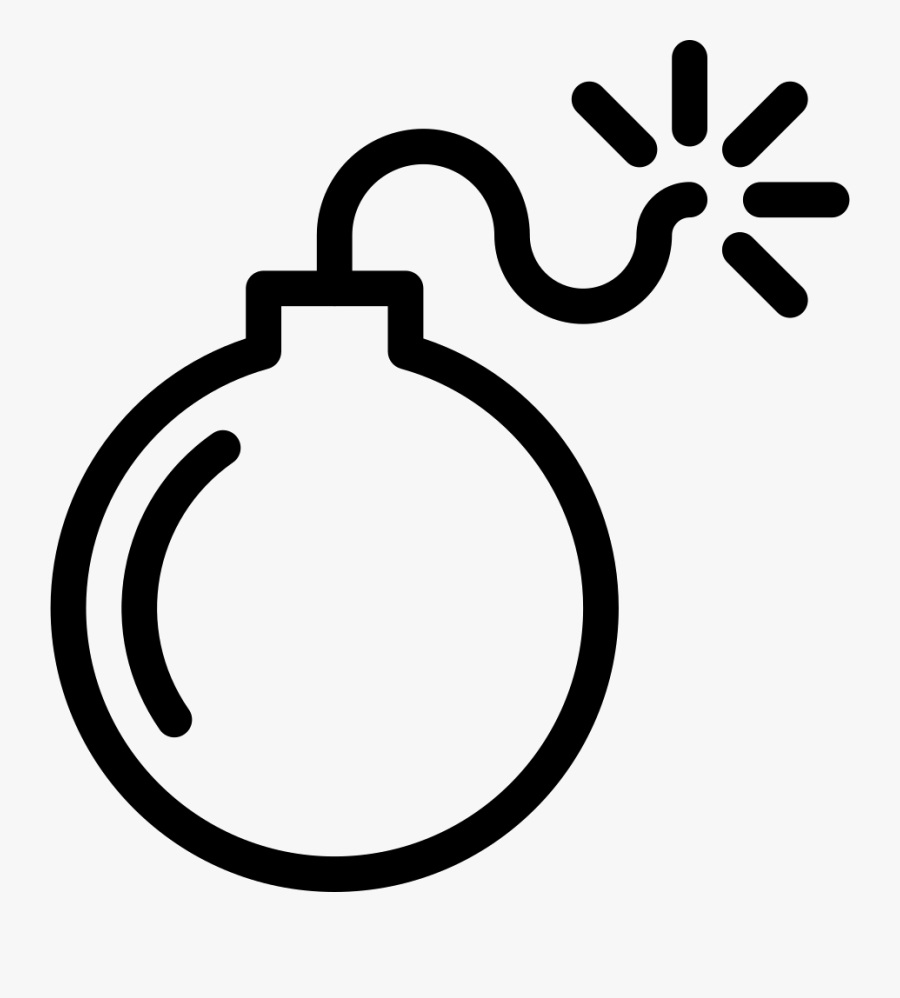 Png Bug Svg Png Icon Free Download Onlinewebfonts- - Bomb Icon Png White, Transparent Clipart