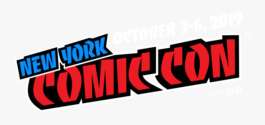New York Comic Con 2018 Logo, Transparent Clipart