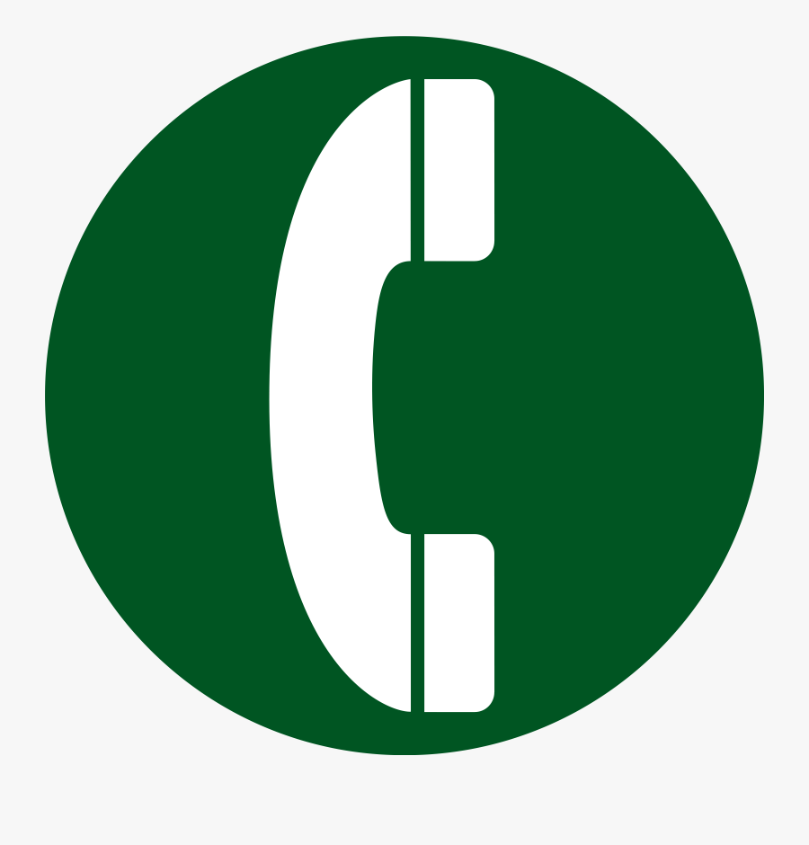 Thumb Image - Phone Icon Dark Green, Transparent Clipart
