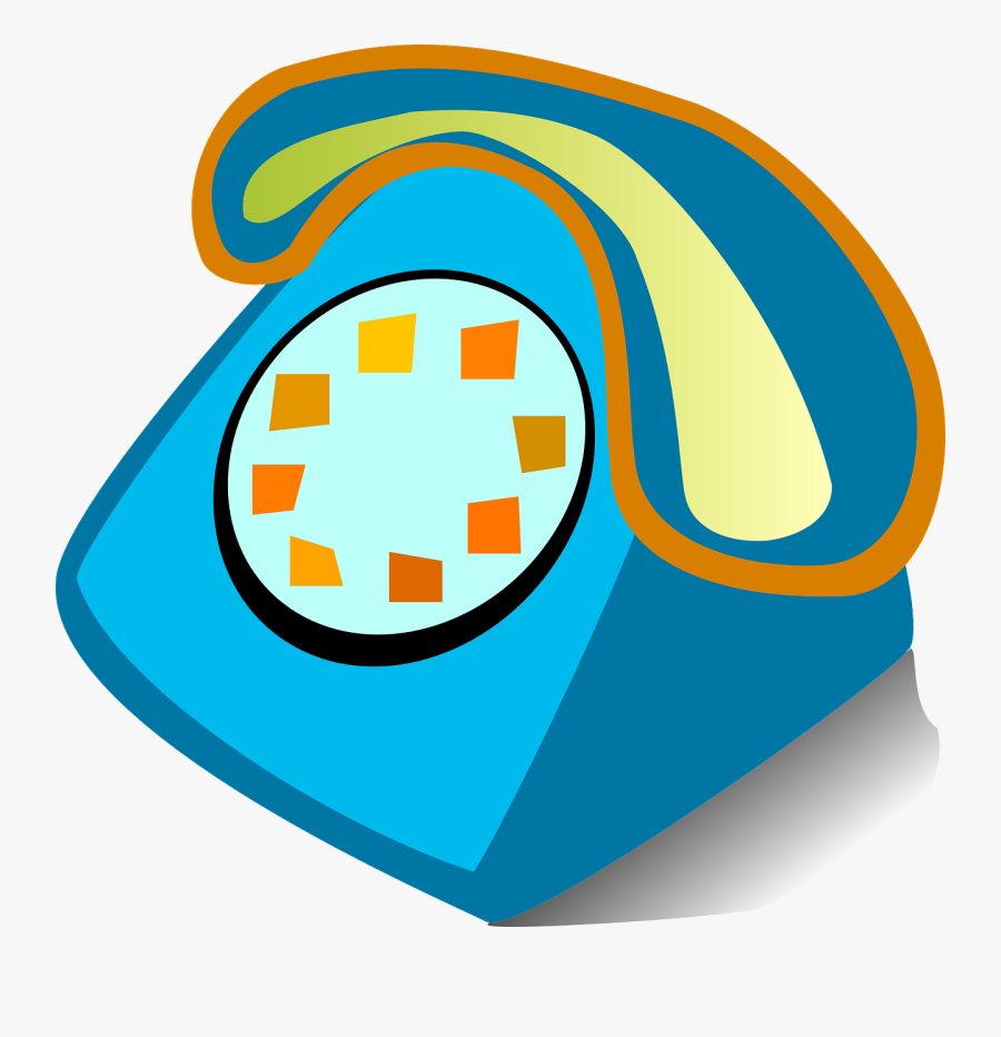 Telephone Svg Clip Arts - Clipart Telephone Cute, Transparent Clipart