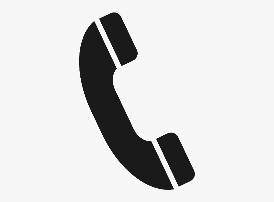 Old Style Phone Symbol - Phone Icon Black Transparent, Transparent Clipart