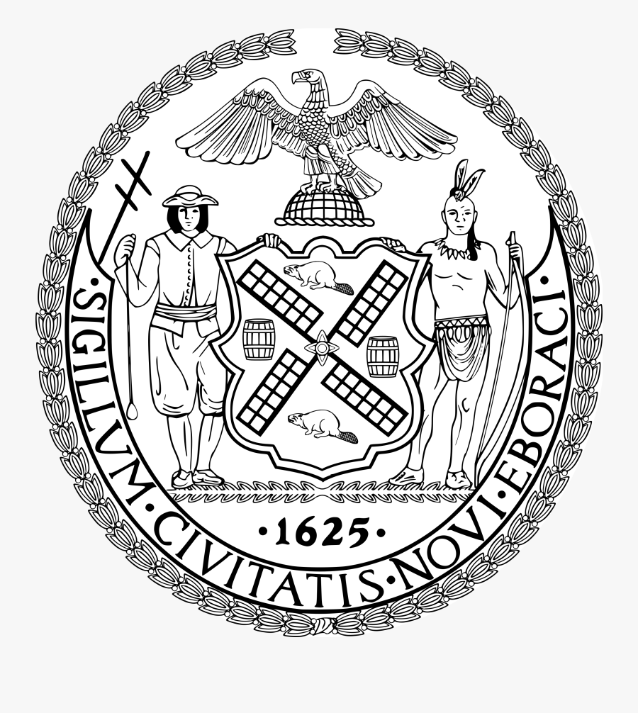 New York City Seal, Transparent Clipart