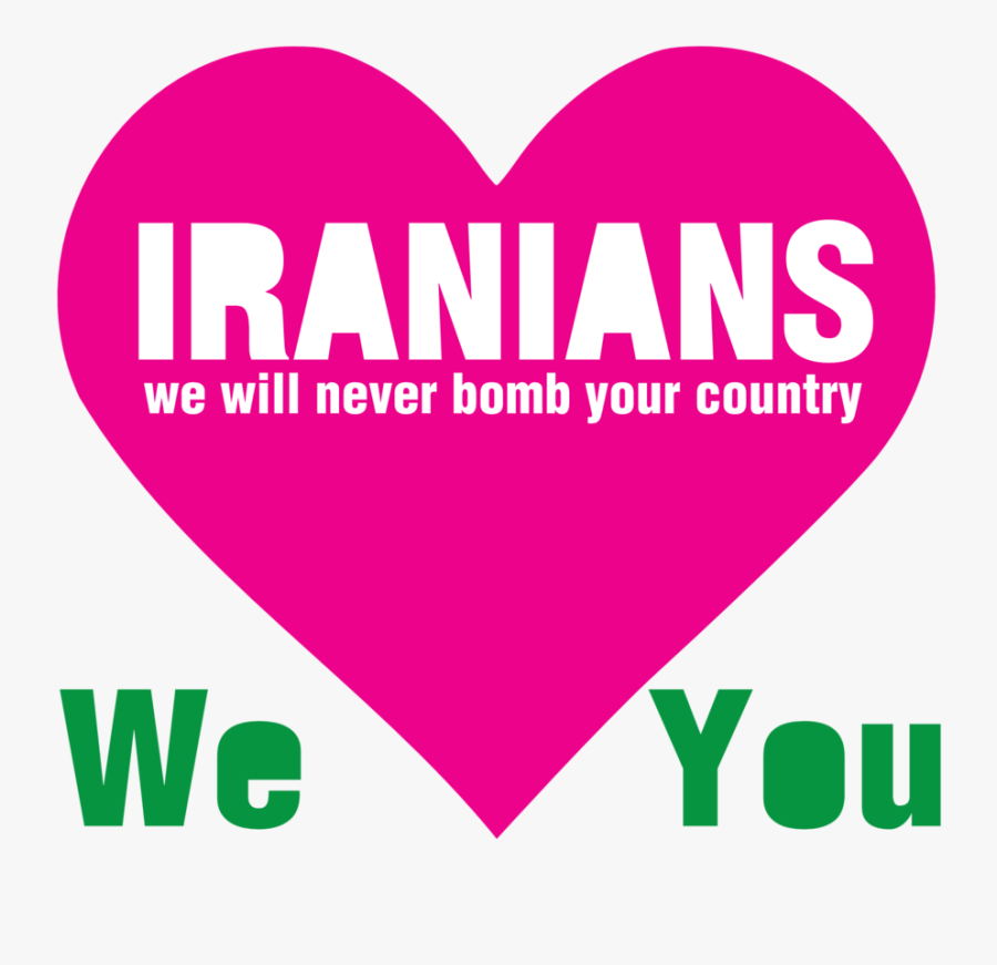 Free Clip Art "iranians - Heart, Transparent Clipart