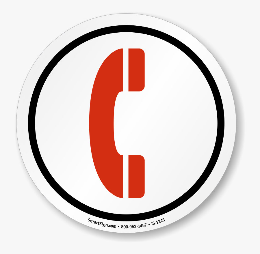 Telephone Symbol Sign, Sku, Transparent Clipart