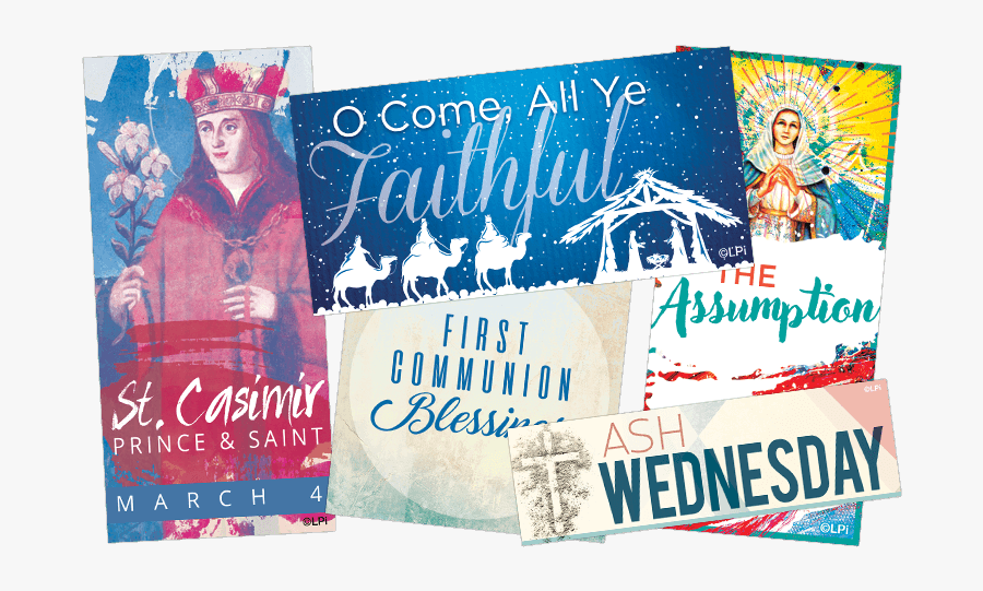 Examples Of Catholic Clip Art - Poster, Transparent Clipart