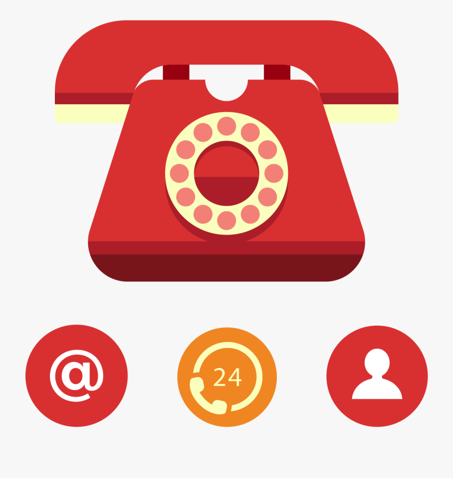 Clipart Telephone Address - Contact Rate, Transparent Clipart