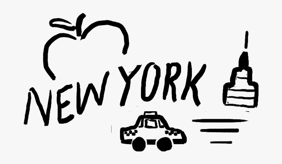 Park Clipart Black And White - Clipart New York Transparent, Transparent Clipart