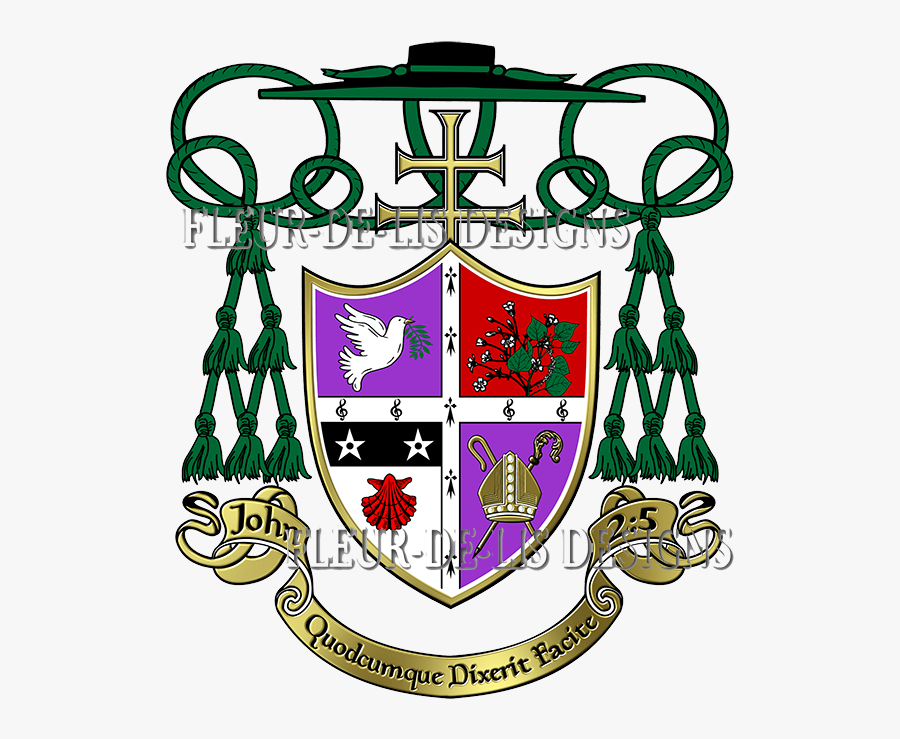Ecclesiastical And Religious Coats Of Arms And Crests - Coat Of Arms Symbols, Transparent Clipart