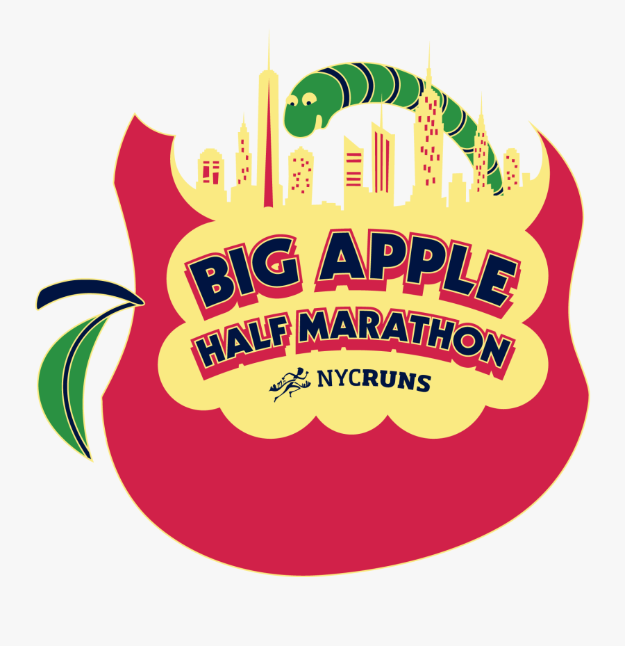 Media Item - Nycruns Big Apple Half Marathon, Transparent Clipart