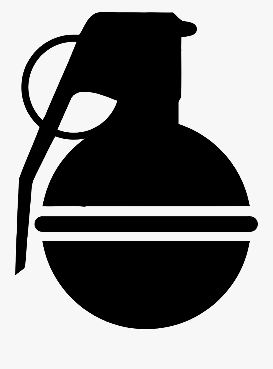 Grenade, Bomb, Assault, Explosive, War, Weapon, Danger, Transparent Clipart