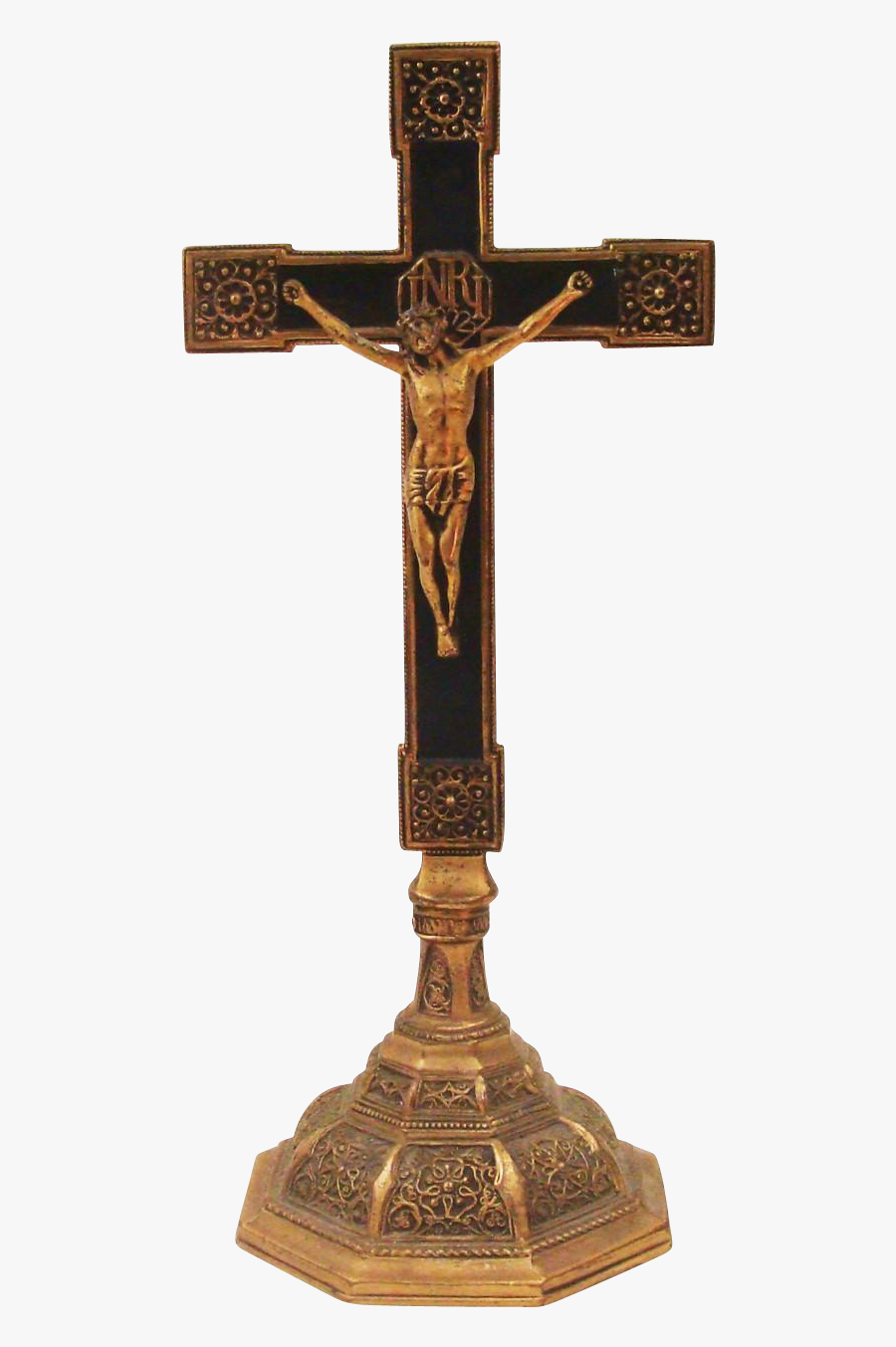High Cross Altar Crucifix Catholic Churches Of Detroit - Cross, Transparent Clipart
