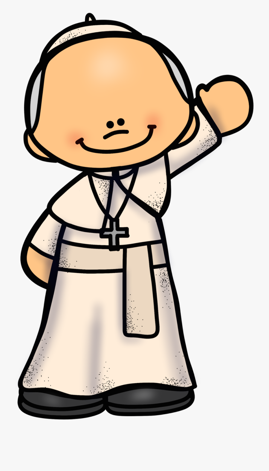 Pope Graphic, Transparent Clipart