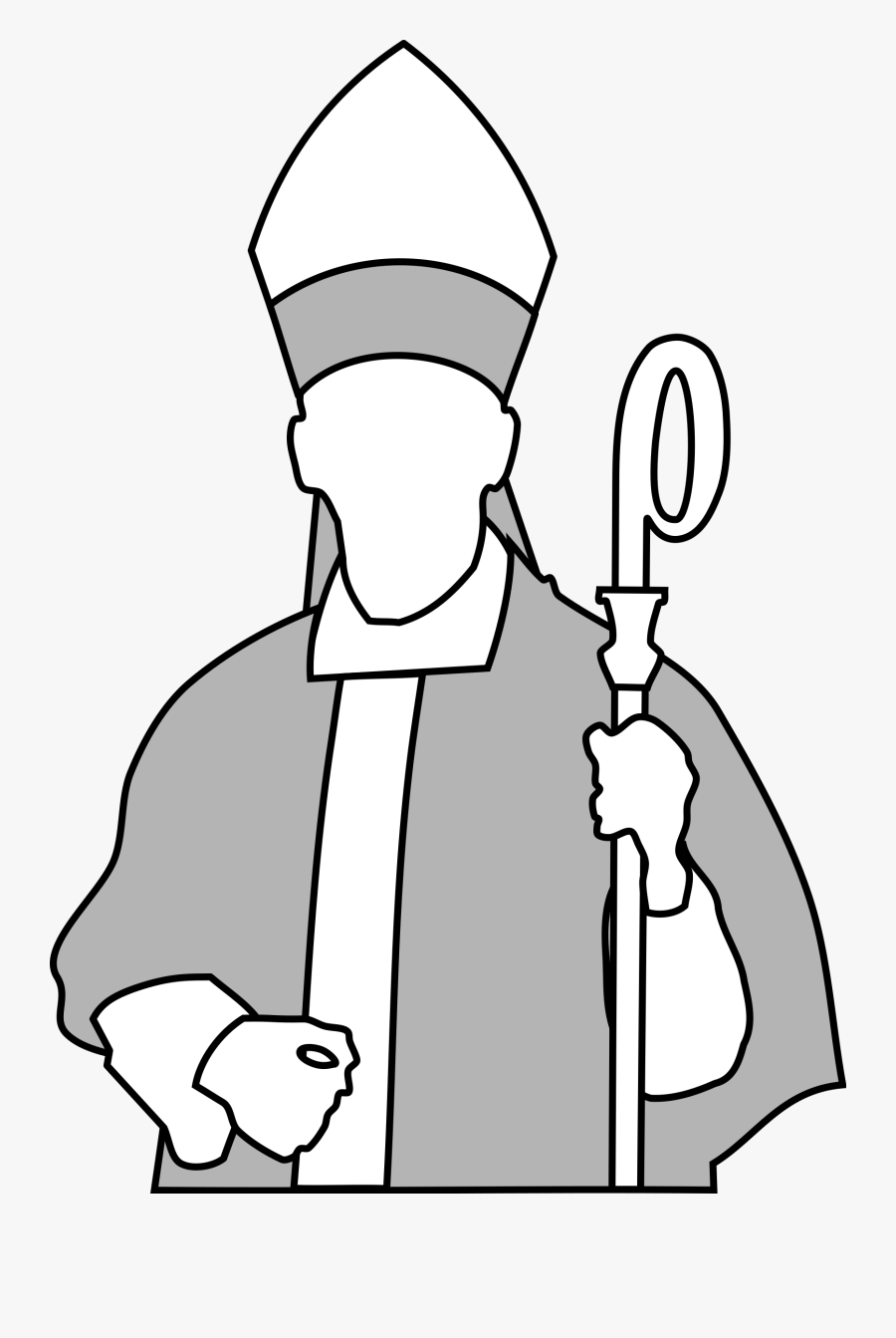 Catholic Clipart Animated - Catholic Bishops Clip Art, Transparent Clipart