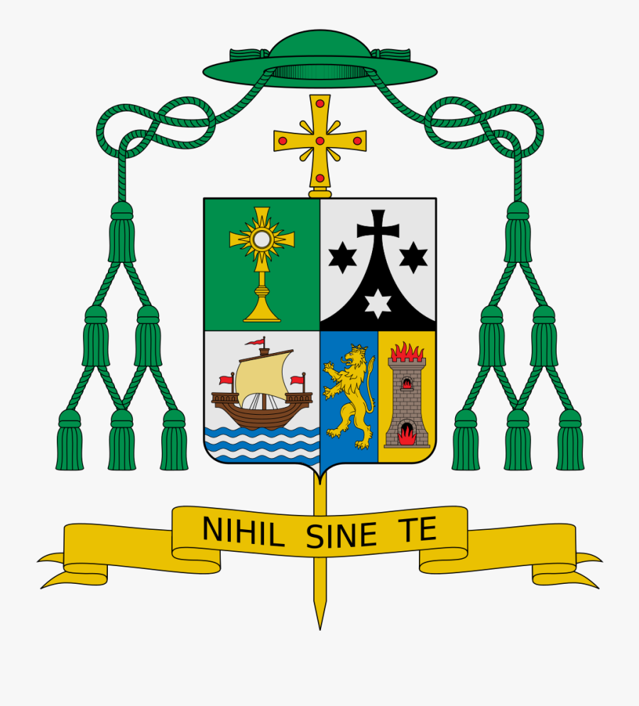 Catholic Dallas Coat Diocese Arms Of Catholicism Clipart - Coat Of Arms Of Chad, Transparent Clipart