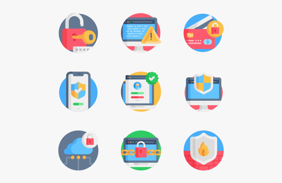 Internet Security, Transparent Clipart