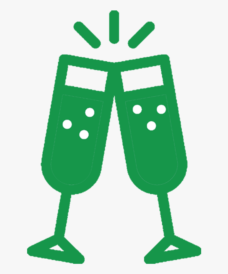 Heels And Prosecco, Transparent Clipart