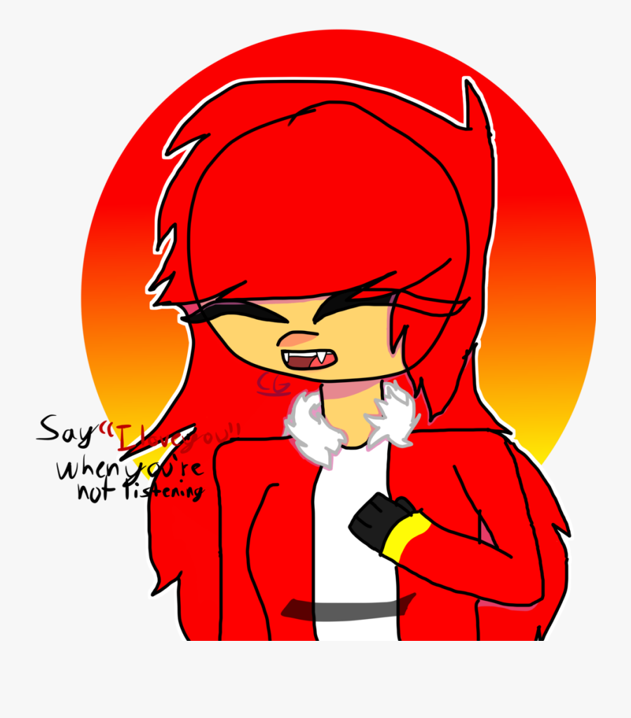 Say "i Love You - Cartoon, Transparent Clipart