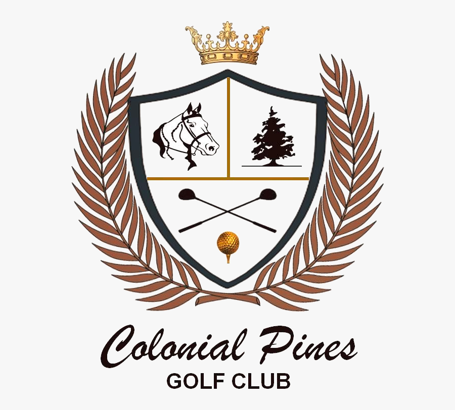 Colonial Pines Golf Club - Leaves Ribbon, Transparent Clipart