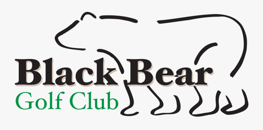 Black Bear Golf Club, Transparent Clipart