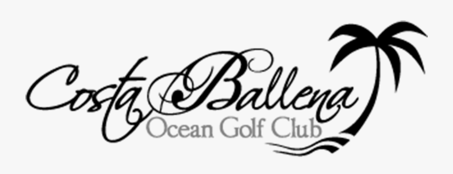 Costa Ballena Golf Logo, Transparent Clipart