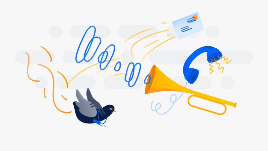 Banner Black And White Email Clipart Way Communication - Communication Ways, Transparent Clipart