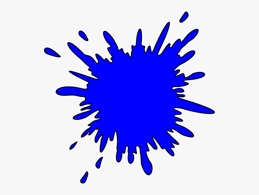 Splash Clipart Paintball - Vector Water Splash Png, Transparent Clipart