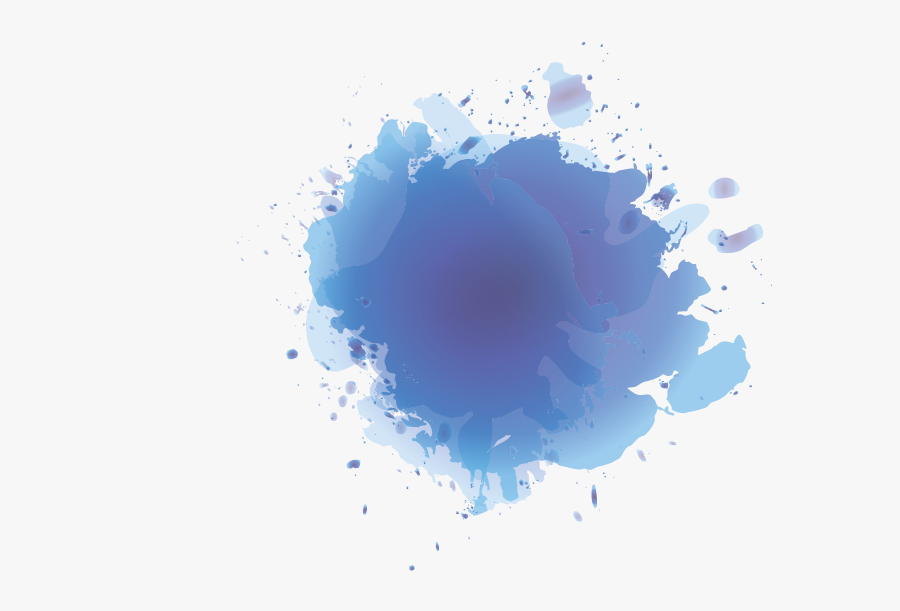 Image Royalty Free Stock Color Clip Art Transprent - Blue Colour Splash Png, Transparent Clipart