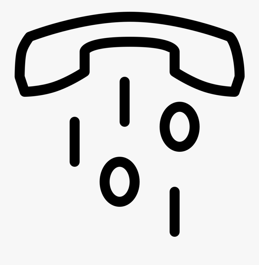 Communication Phone Fax Binary, Transparent Clipart