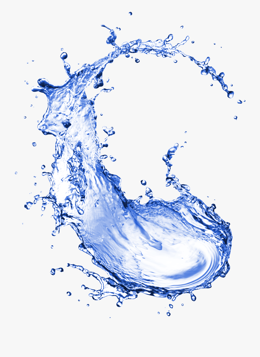 Water Splash Clip Art - Transparent Background Water Splash Png, Transparent Clipart