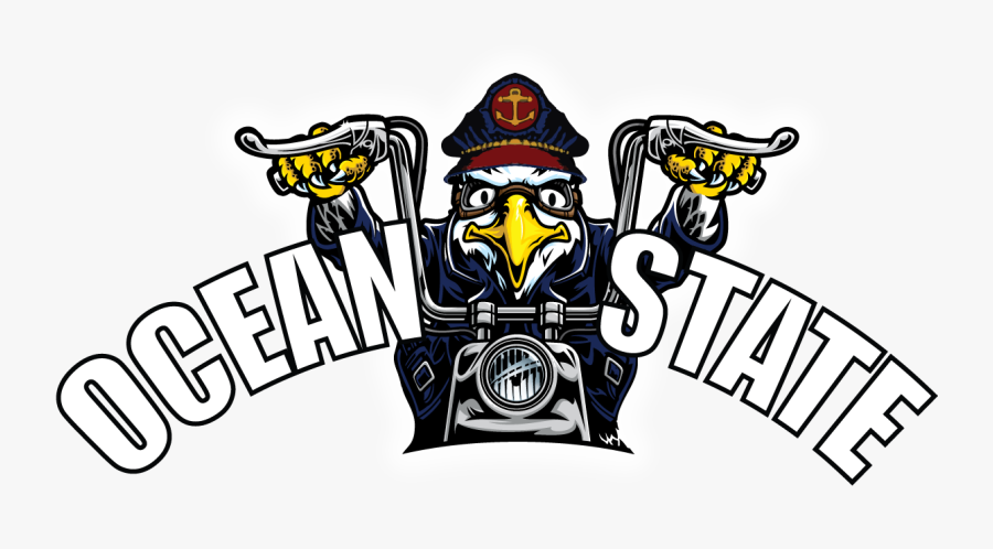 Russ - Ocean State Harley Davidson Logo, Transparent Clipart