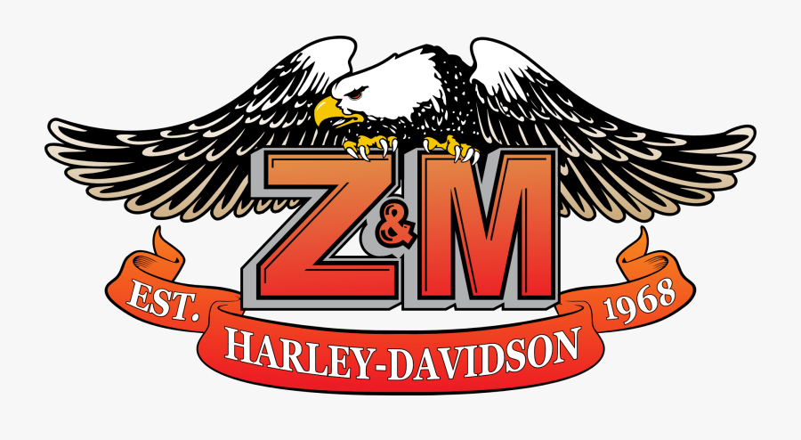 Largest Inventory Of New & Used Harley-davidson Motorcycles - Z&m Harley Davidson Logo, Transparent Clipart