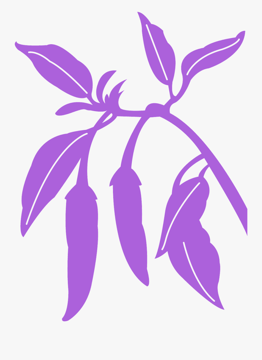 Pepper Plant Silhouette, Transparent Clipart