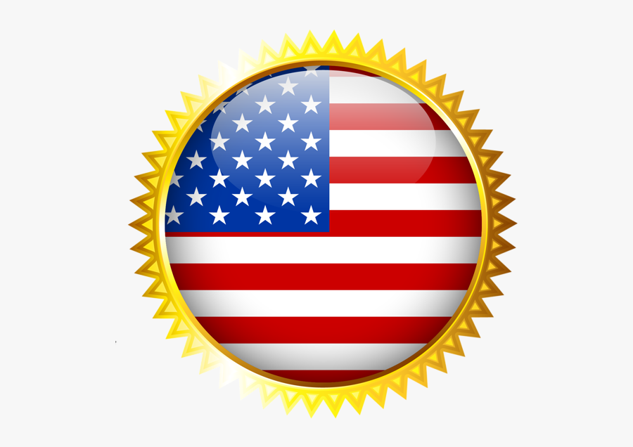United States Flag Decoration - Nitrogen In Preservation Of Food, Transparent Clipart