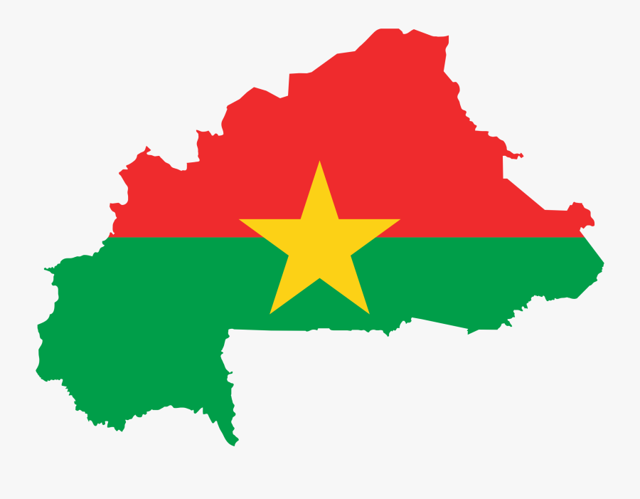 Transparent Constitution Clip Art - Burkina Faso Flag Map, Transparent Clipart