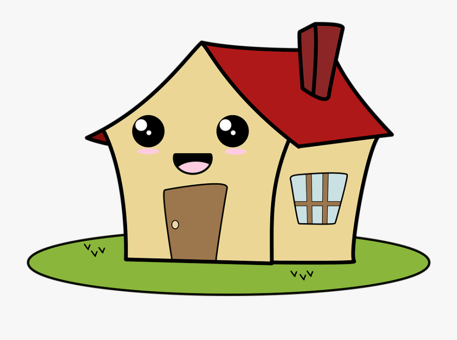 Transparent Grass Hut Clipart - Imagenes De Una Casa Kawaii, Transparent Clipart