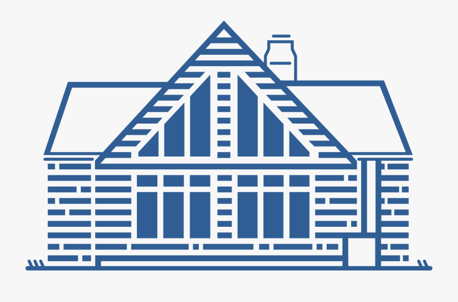 Log Cabin, Transparent Clipart